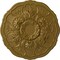Ekena Millwork Cornelia Ceiling Medallion (Fits Canopies up to 4"), Hand-Painted Gold, 22 1/2"OD x 1 1/2"P CM22CNGLS - alternate 1